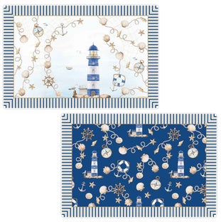 Двустранна подложка за хранене BLUE LIGHTHOUSE – изображение-1