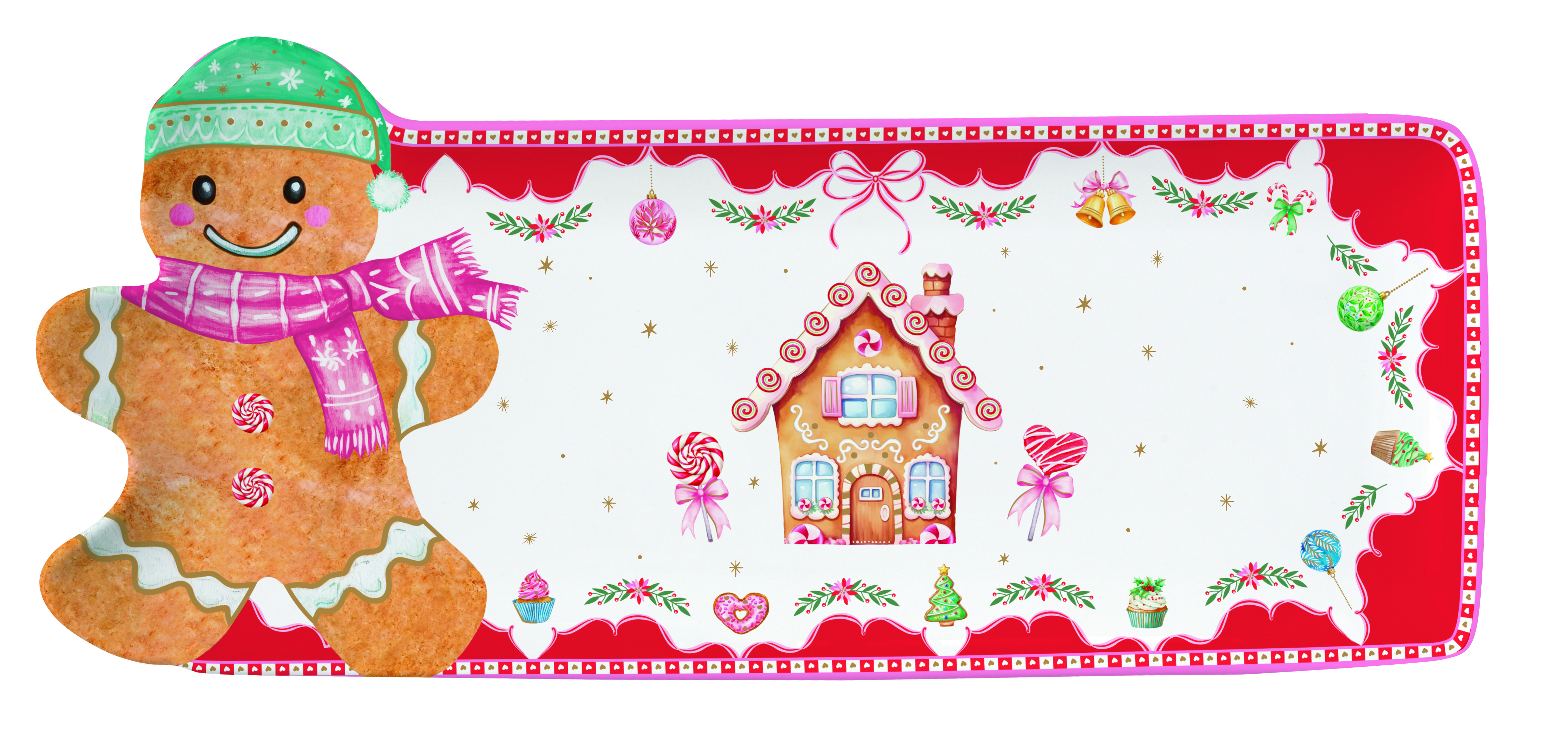 Порцеланово плато SWEET CHRISTMAS – изображение-1