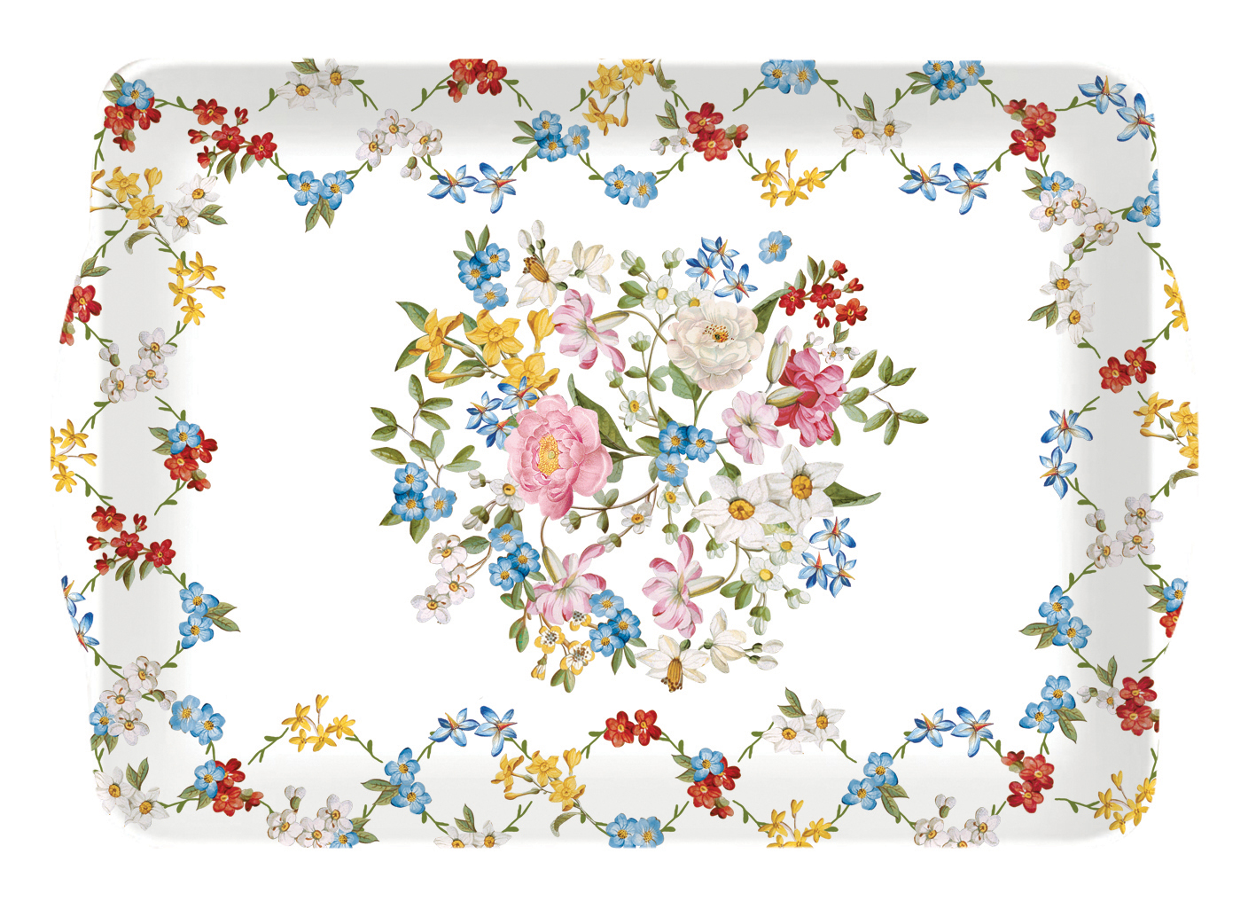 Поднос с дръжки 33x22см GARDEN DREAMS – изображение-1