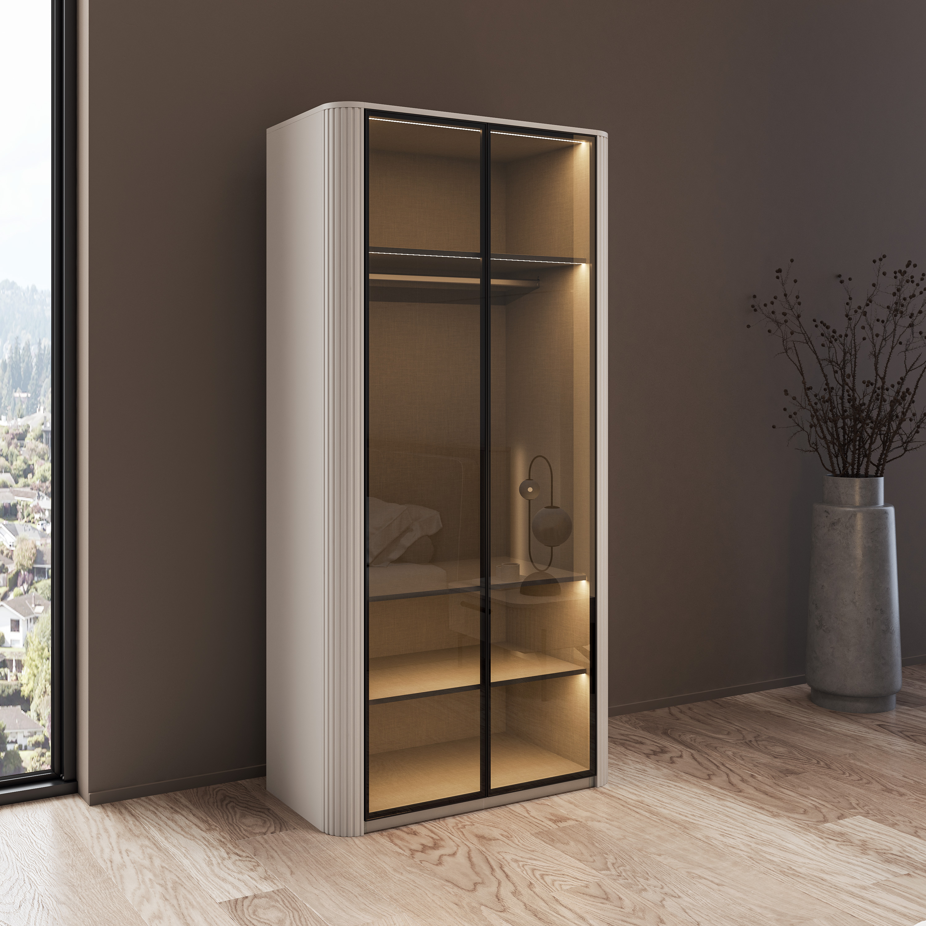 Гардероб P2-2AL Round – изображение-1