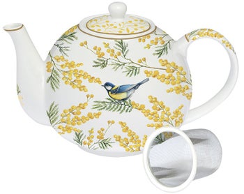 Порцеланов чайник с филтър MIMOSA – изображение-1