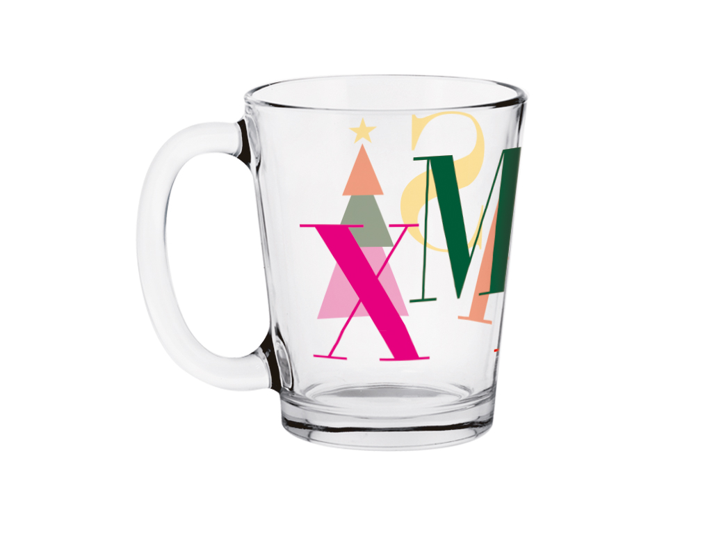 Чаша за вода с дръжка XMAS – изображение-1