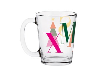Чаша за вода с дръжка XMAS – изображение-1