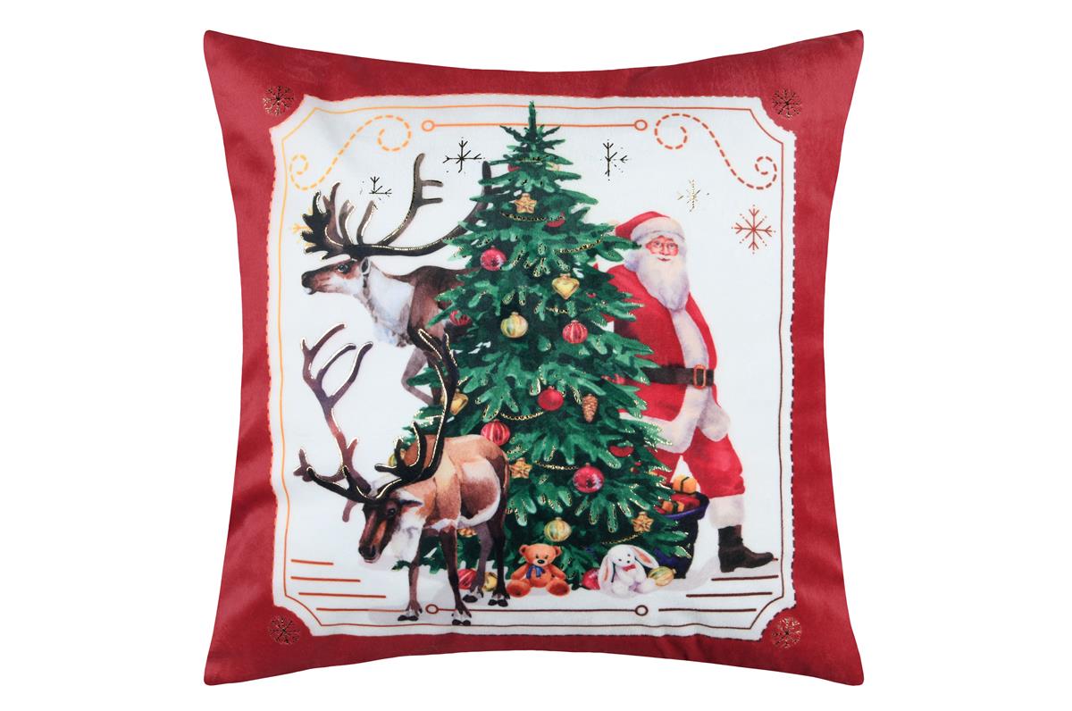 Декоративна коледна възглавница CHRISTMAS 45х45см – изображение-1