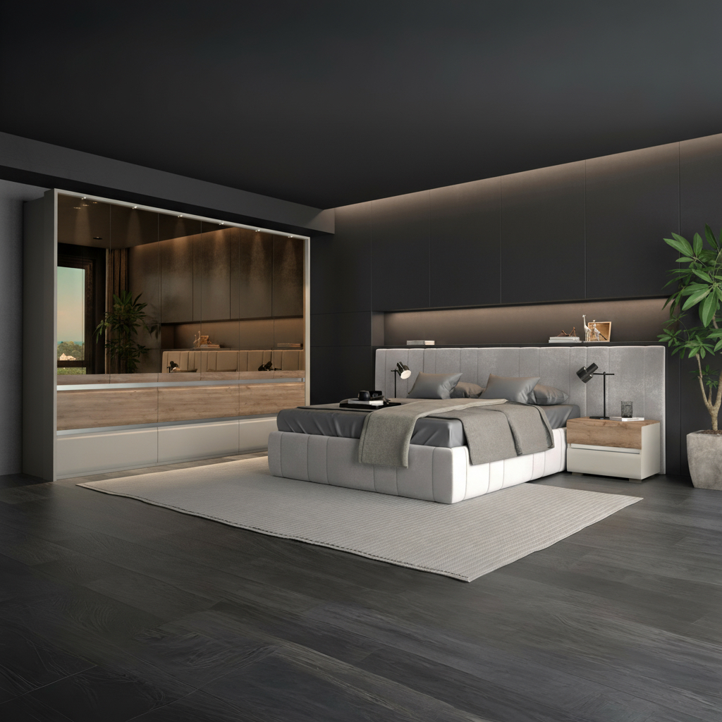 Модулно обзавеждане за спалня Inva – изображение-1