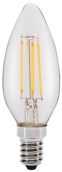 Ретро лампа LEDISONE CLEAR C35 – изображение-1