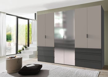 Гардероб OXFORD G38081 с огледало – изображение-1