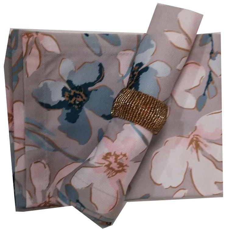 Комплект салфетки с принт İNES 207-V3 40х40 см – изображение-1