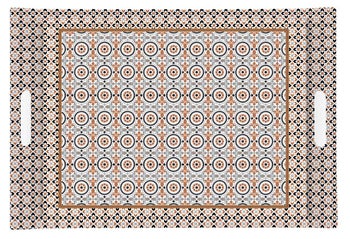 Поднос за сервиране с дръжки GEOETHNIC – изображение-1