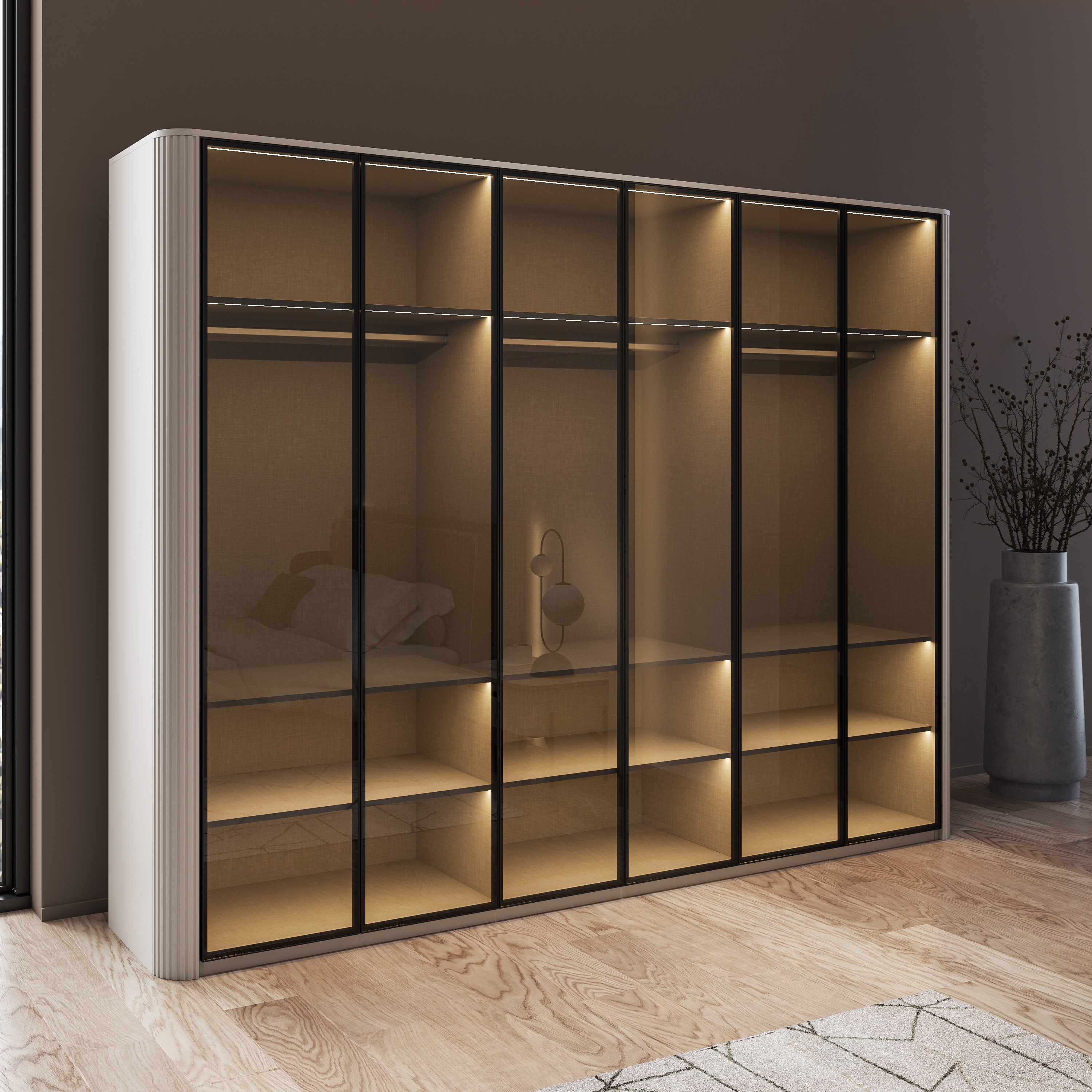 Гардероб P6-6AL Round – изображение-1