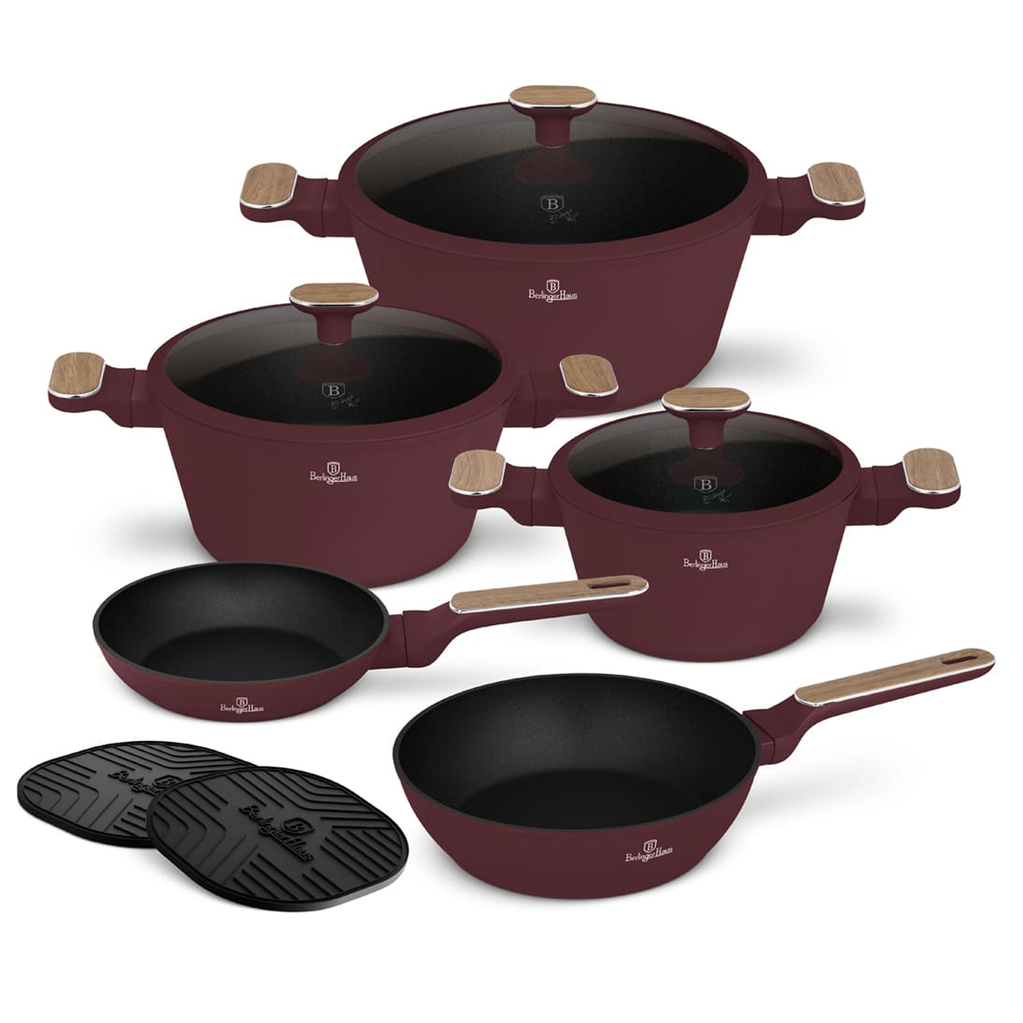 Комплект съдове за готвене Leonardo Nordic Collection - 10 части – изображение-1