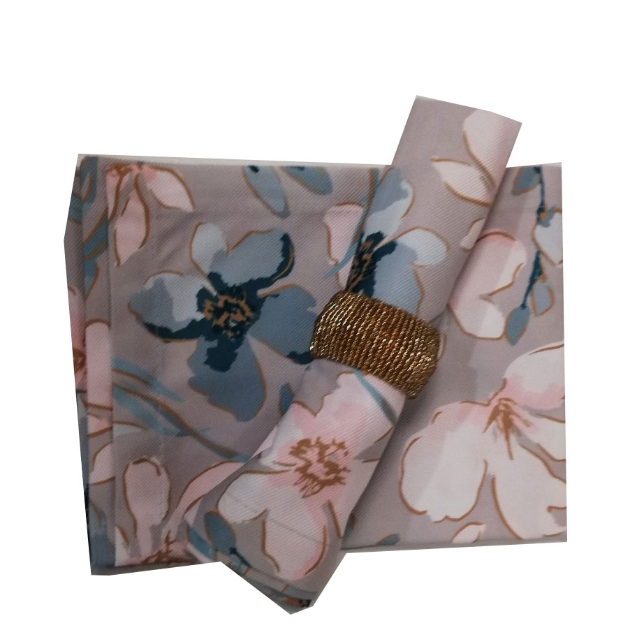 Комплект салфетки с принт İNES 207-V3 40х40 см – изображение-1