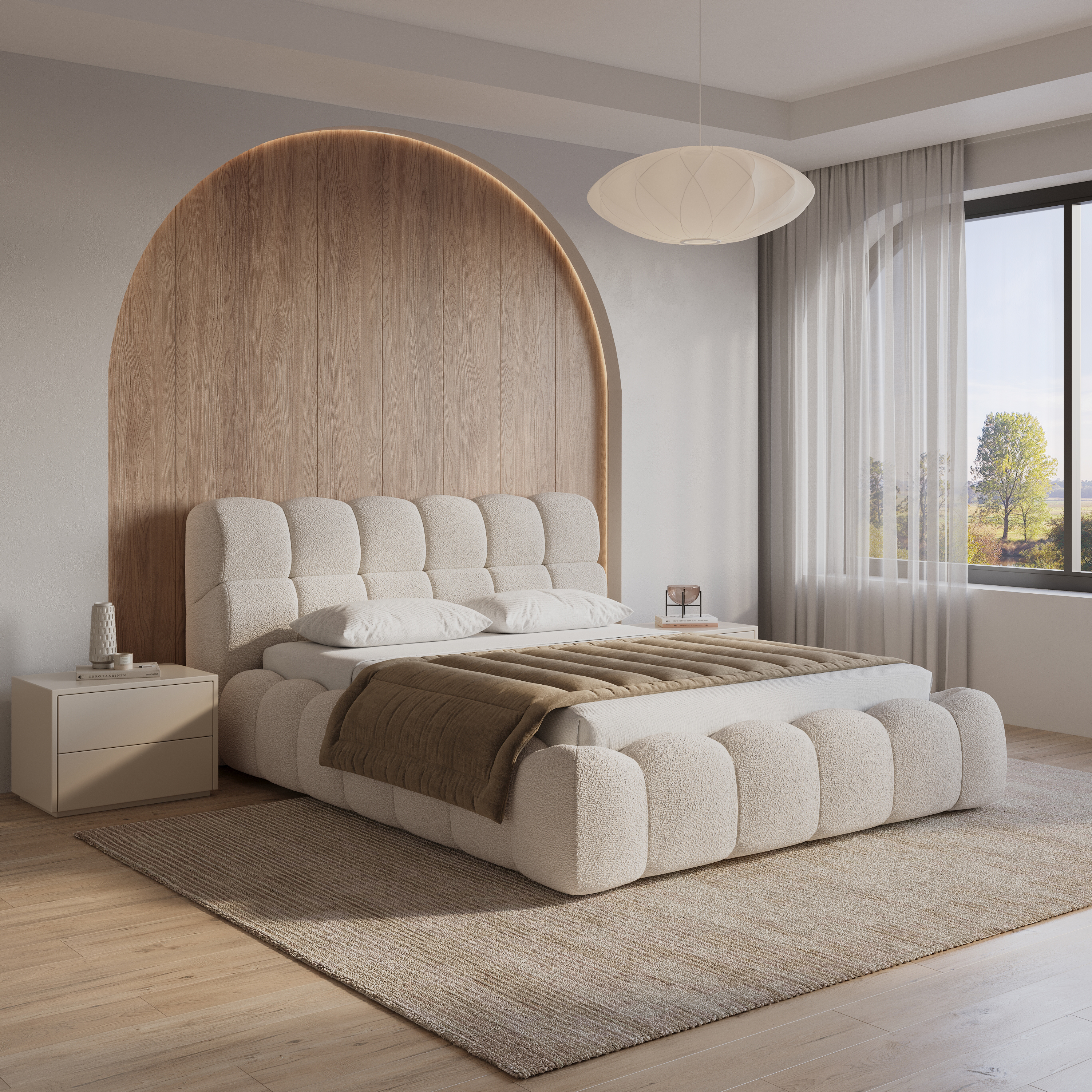 Легло TOSCANO 160/200 с повдигащ механизъм – изображение-1