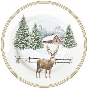 Десертна чиния WHITE FOREST – изображение-1