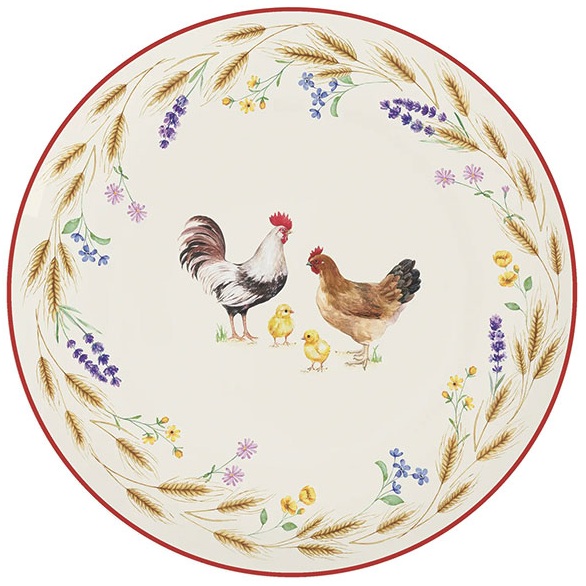 Десертна чиния Country Life – изображение-1