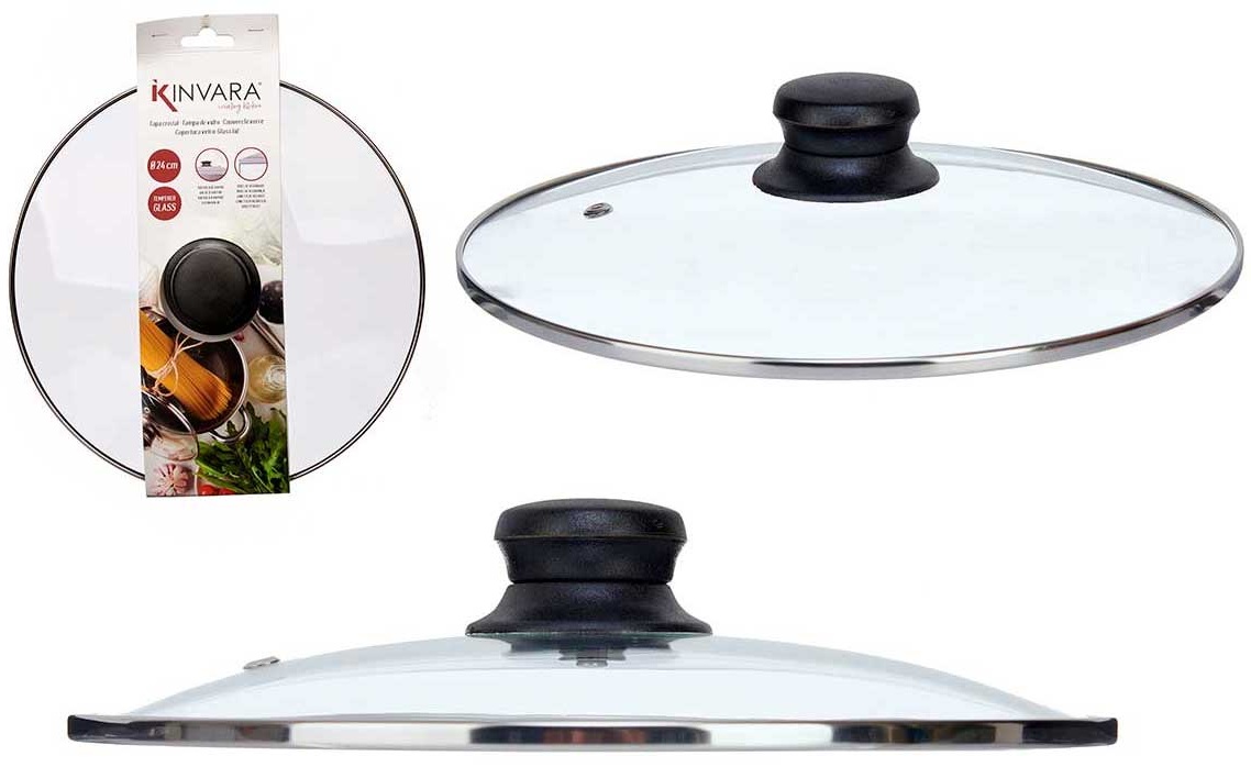 Стъклен капак 24см – изображение-1