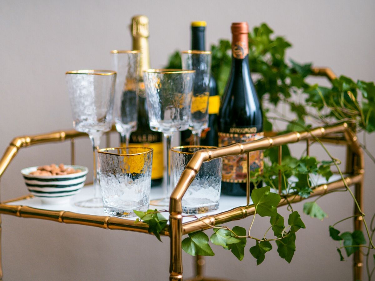 Glassware & Bar Accessories.