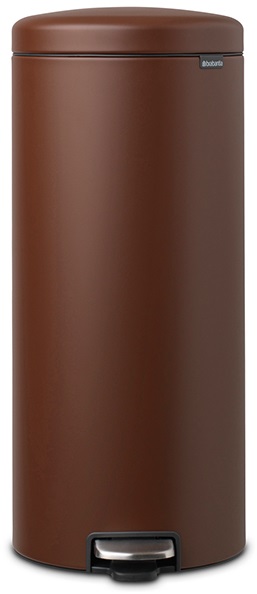 Кош за отпадъци 30л NewIcon Mineral Cosy Brown – изображение-1