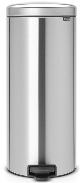 Кош за отпадъци 30л NewIcon Matt Steel – изображение-1