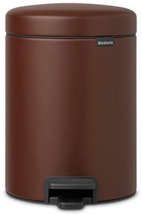 Кош за отпадъци 3л NewIcon Mineral Cosy Brown – изображение-1