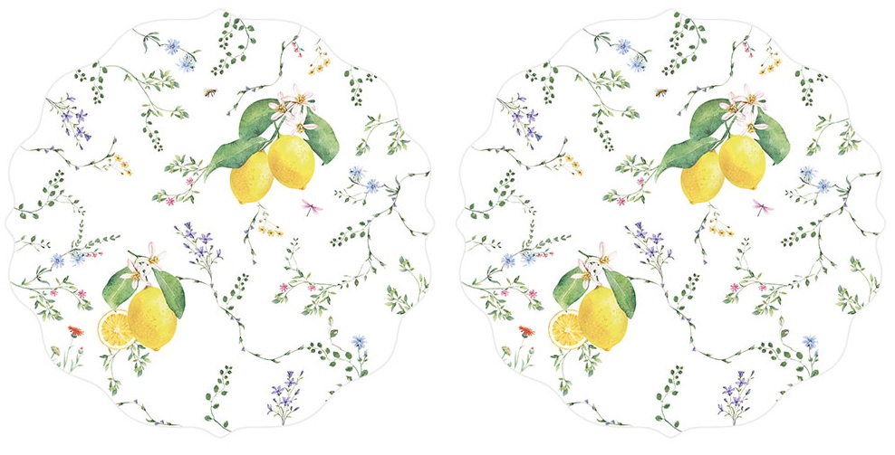 Подложки за маса FLEURS AT CITRONS – изображение-1
