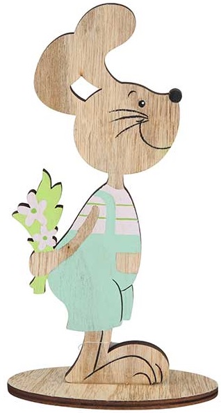 Декорация зайче с букет – изображение-1