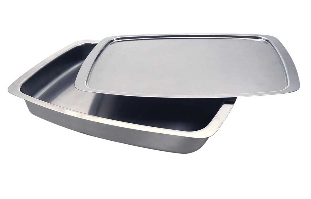 Тава за печене и сервиране с капак – изображение-1