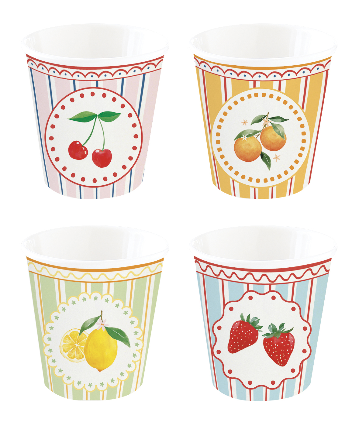 Комплект чаши за кафе FRUIT MANIA – изображение-1