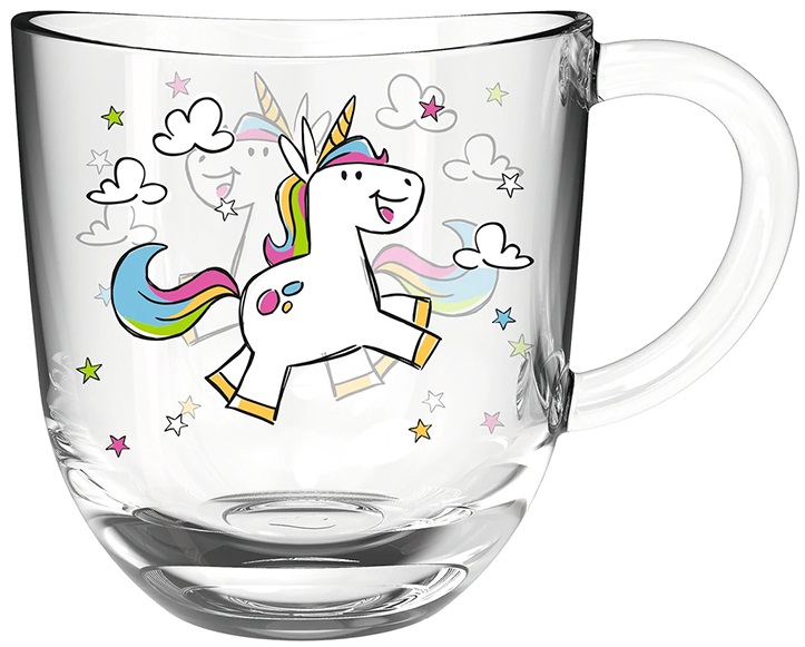 Чаша с дръжка Bambini Еднорог – изображение-1