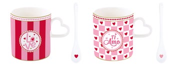 Комплект чаши за топли напитки CUORICINI – изображение-1