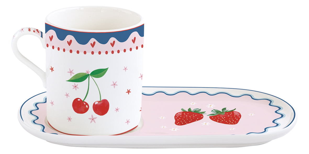 Чаша с плато FRUIT MANIA – изображение-1