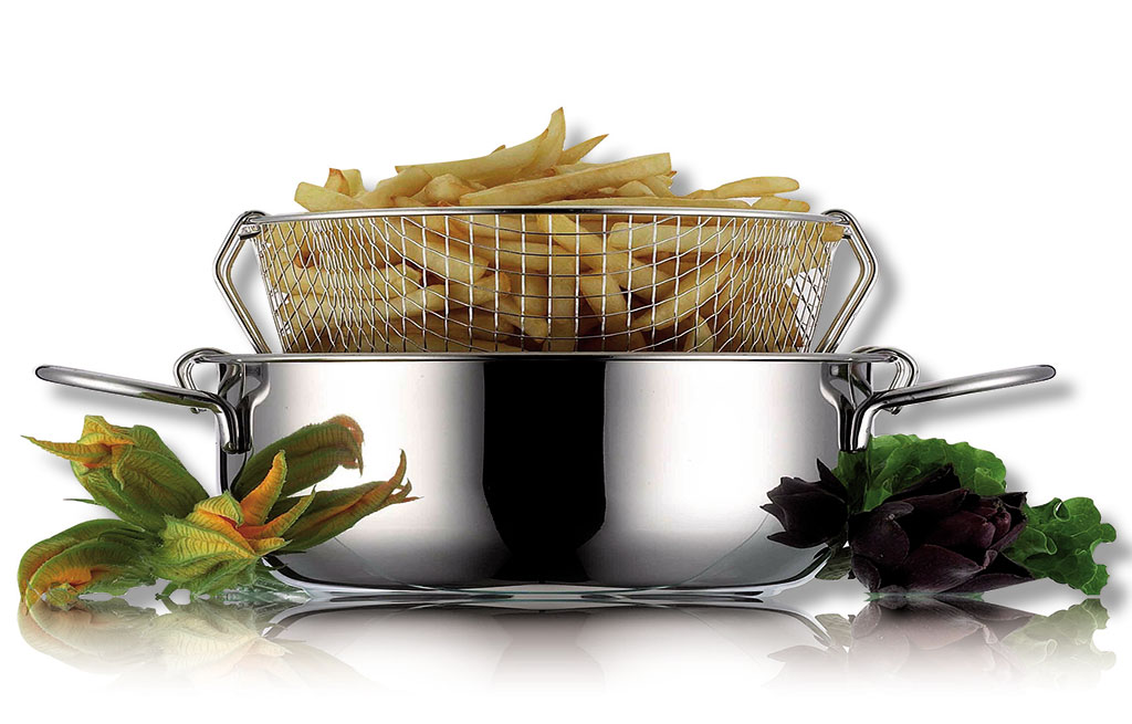 Тенджера с приставка за пържене – изображение-1