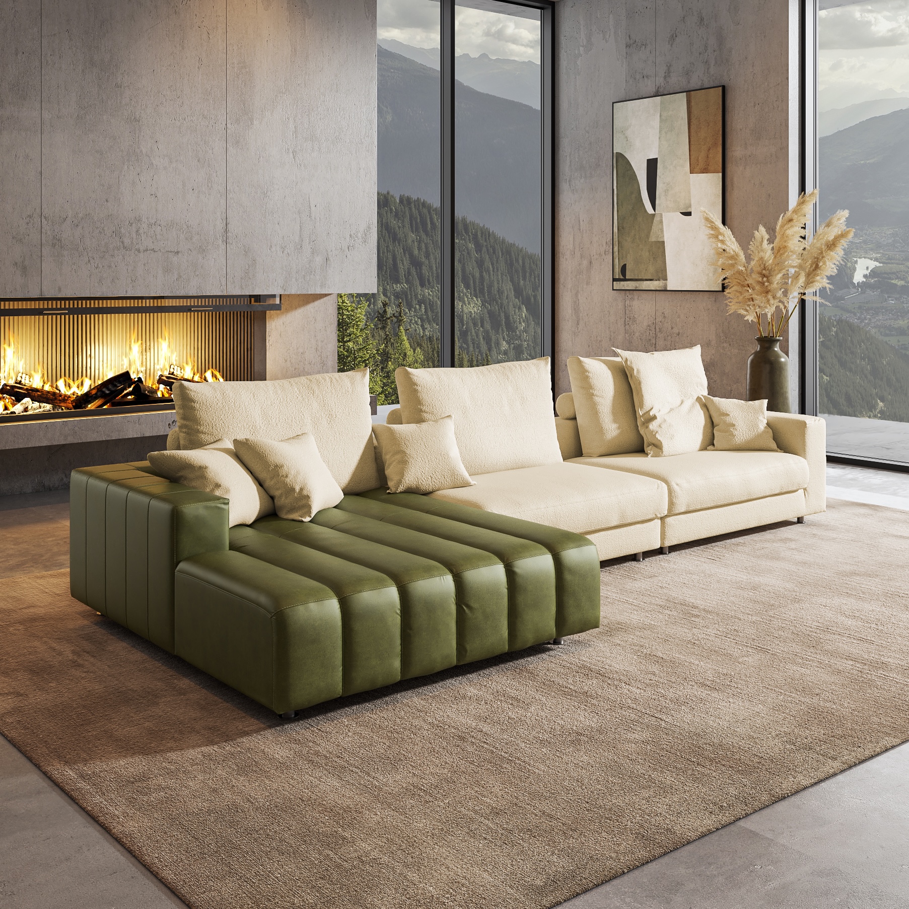 Ъглова гарнитура Berry - лява – изображение-1