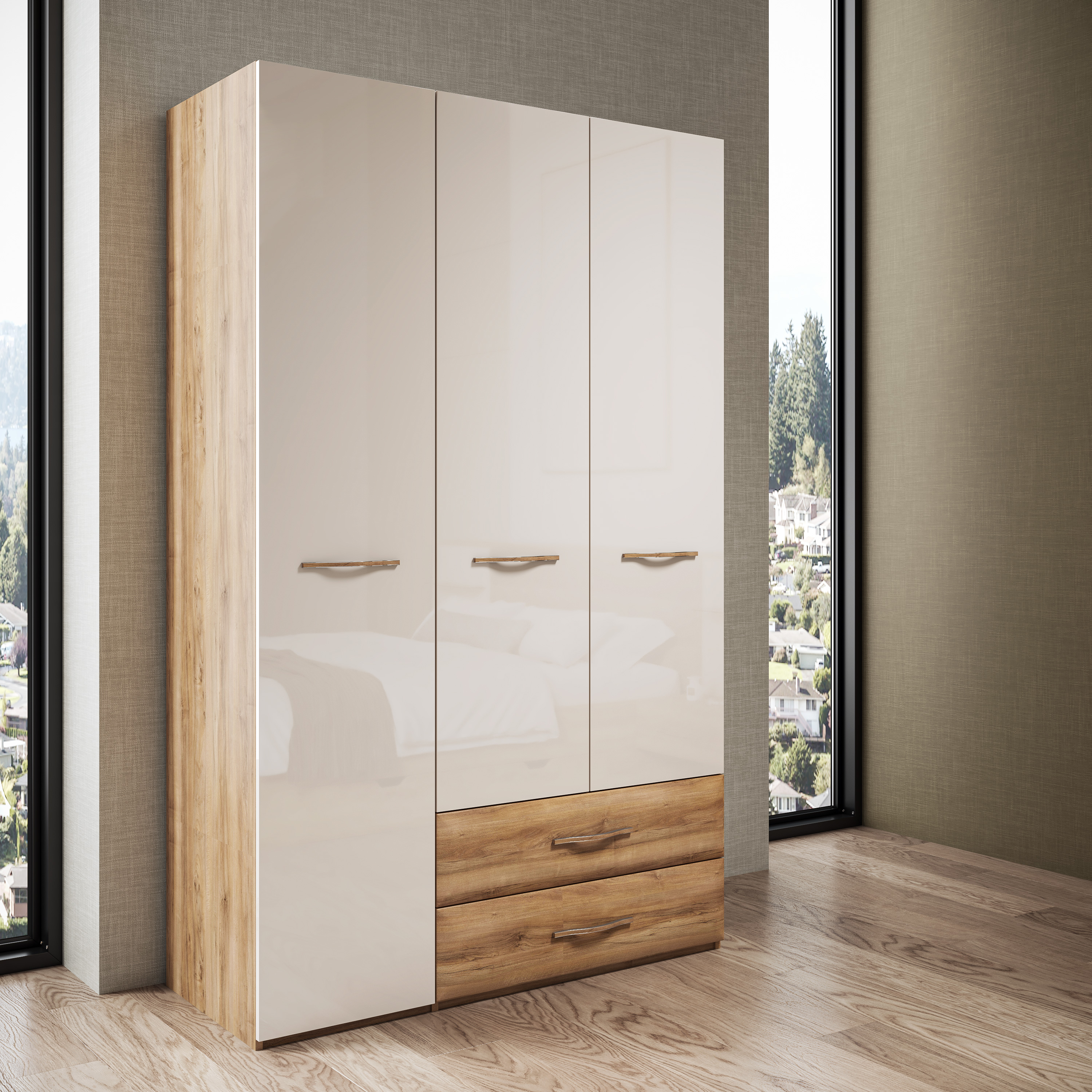 Гардероб GALEA P32-2/GL – изображение-1