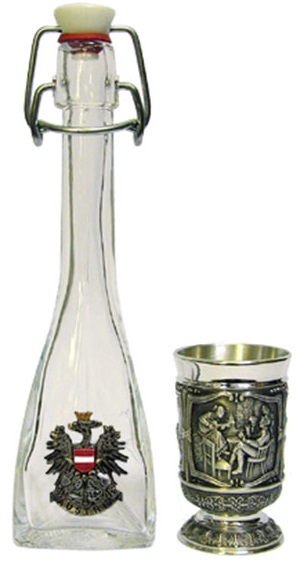 Комплект за ракия Austria - 2 части – изображение-1