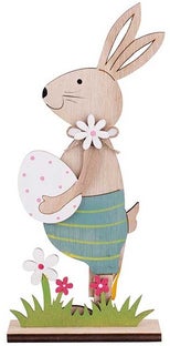 Великденска декорация Зайче с яйце – изображение-1