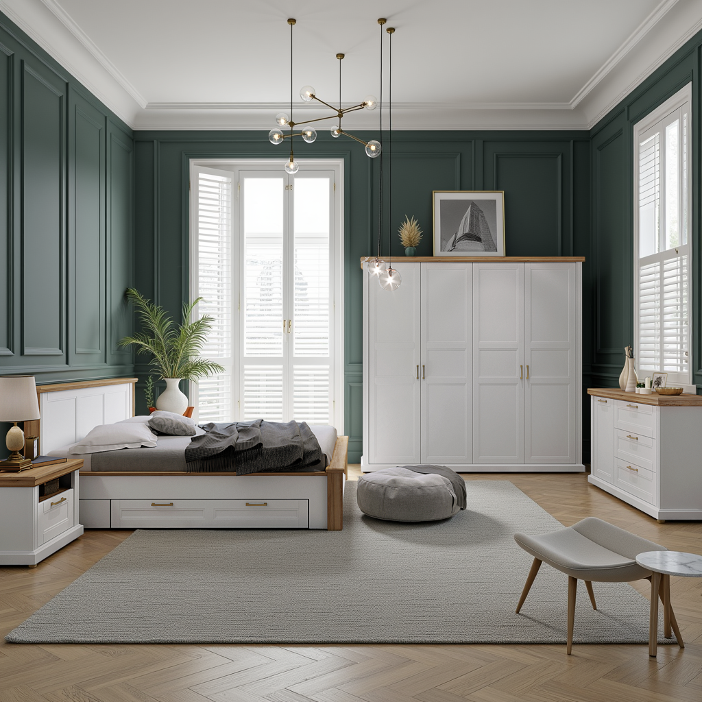 Модулно обзавеждане за спалня Taga 2 – изображение-1