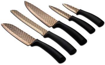 Комплект ножове Metallic Line Rose Gold Edition - 5 части – изображение-1