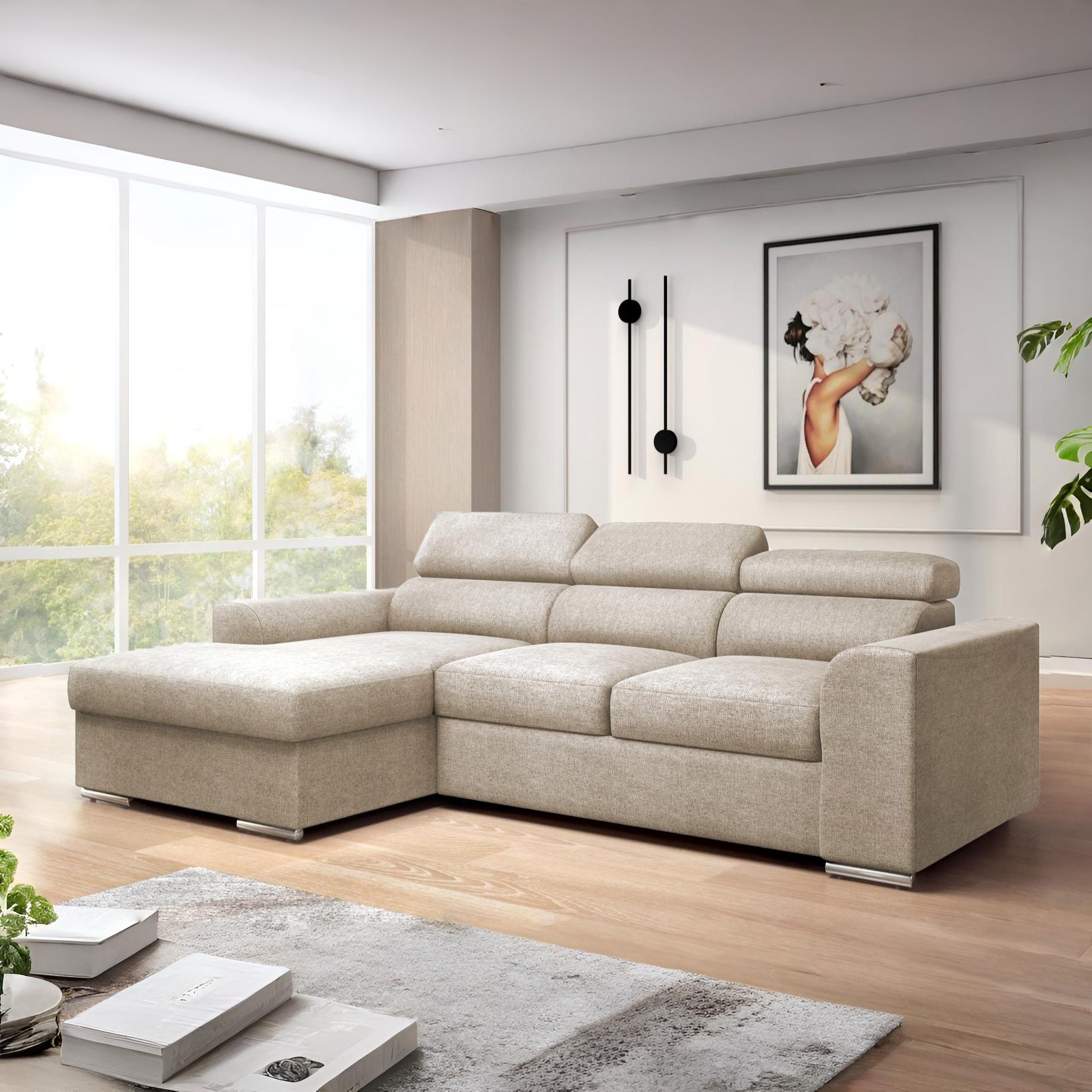 Разтегателен диван Alicante с ракла - десен – изображение-1