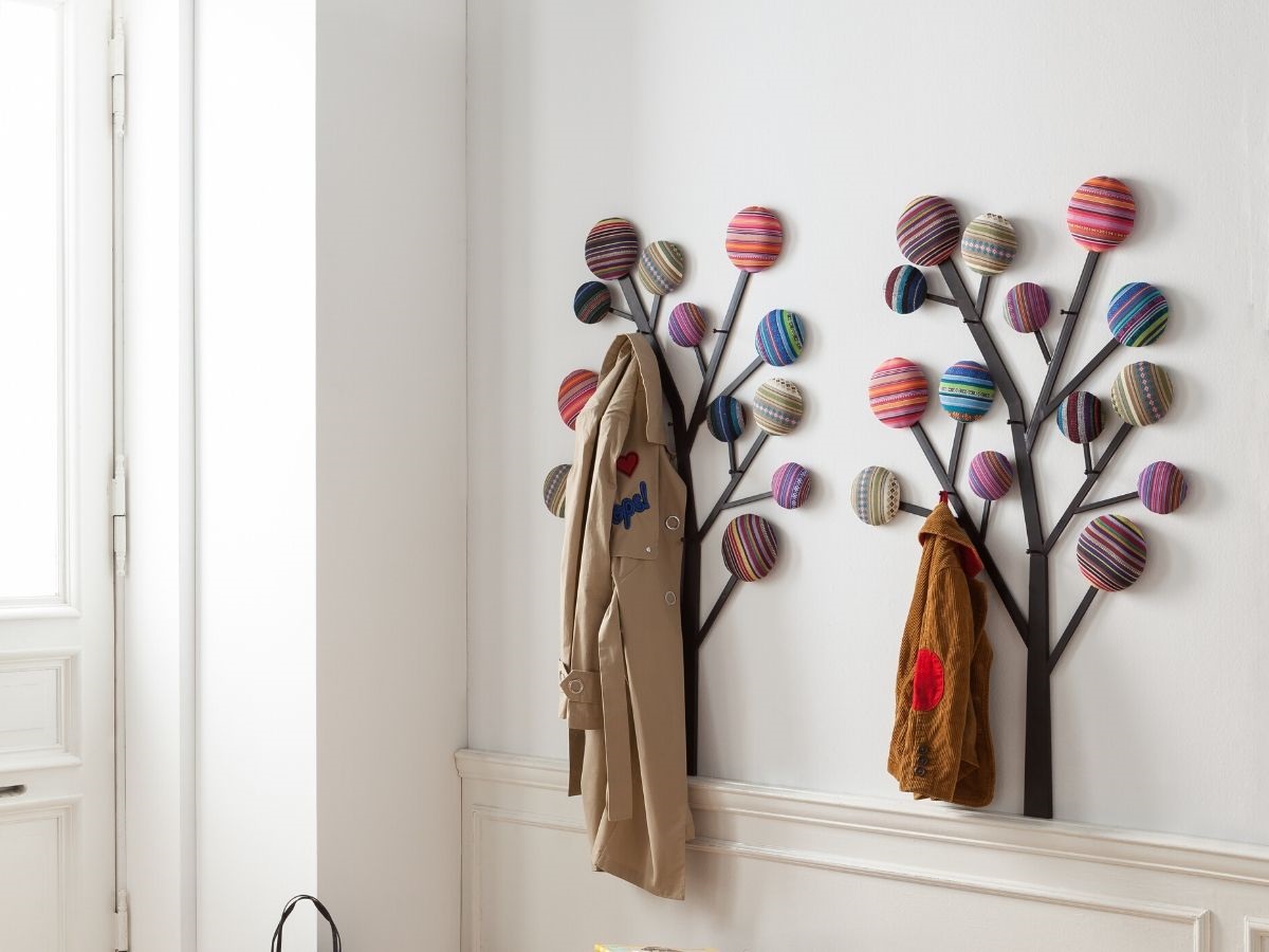 Wall Coat Racks & Rails.