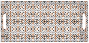 Поднос за сервиране с дръжки GEOETHNIC 40х19 см – изображение-1