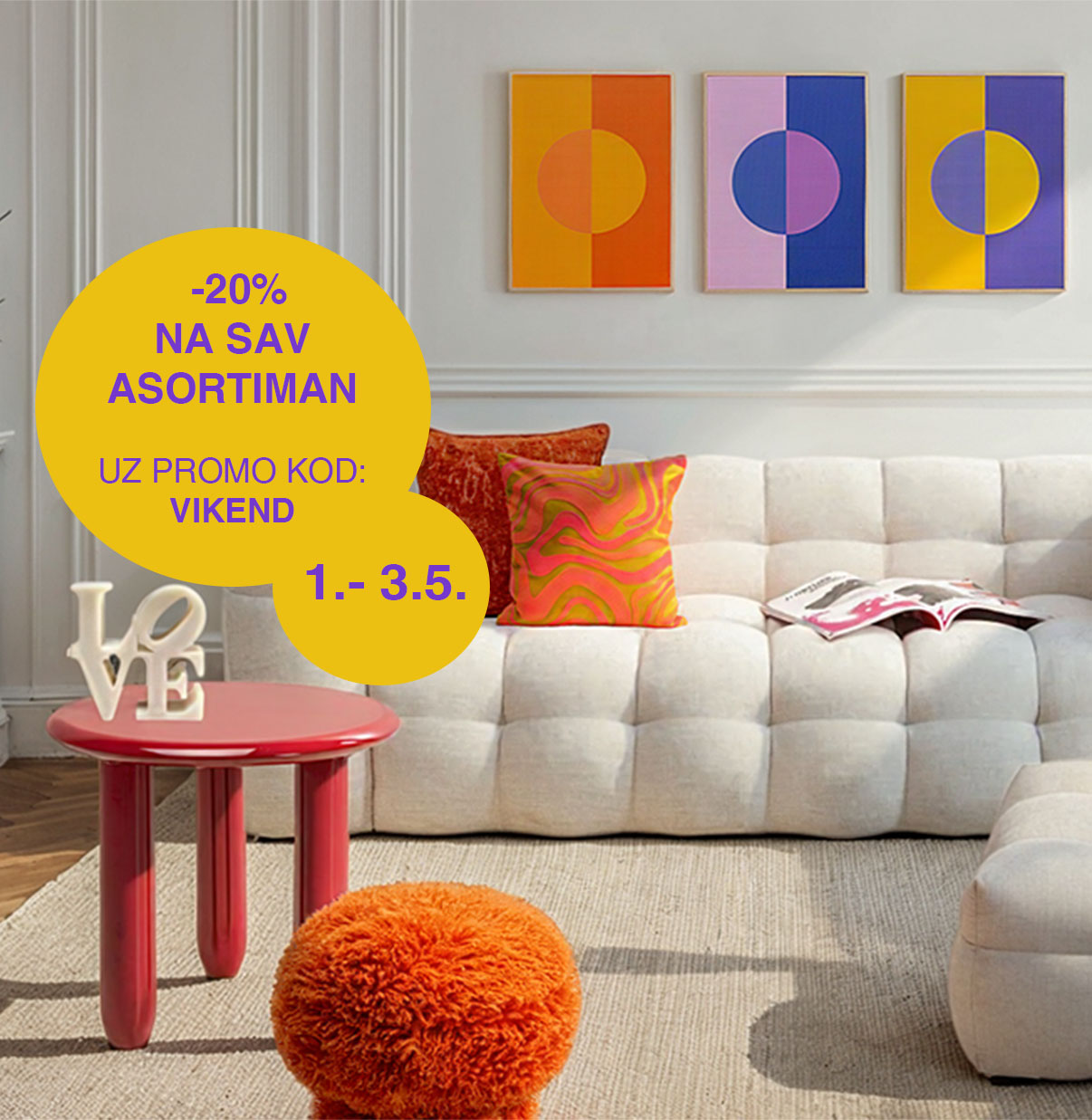 Vikend akcija -20%.