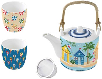 Порцеланов чайник A LA PLAGE – изображение-1