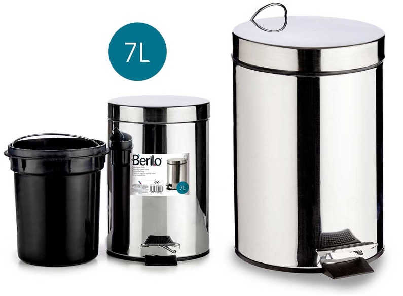 Кош за боклук с педал 7л – изображение-1