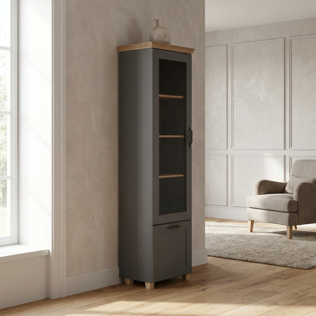 Висока витрина Contempo 730264 – изображение-1