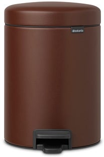 Кош за отпадъци 5л NewIcon, Mineral Cosy Brown – изображение-1