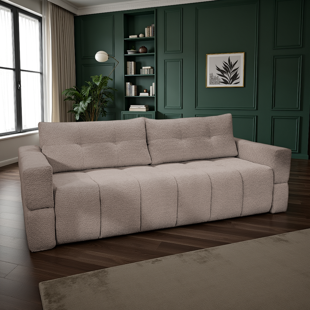 Разтегателен диван ENZO с ракла – изображение-1