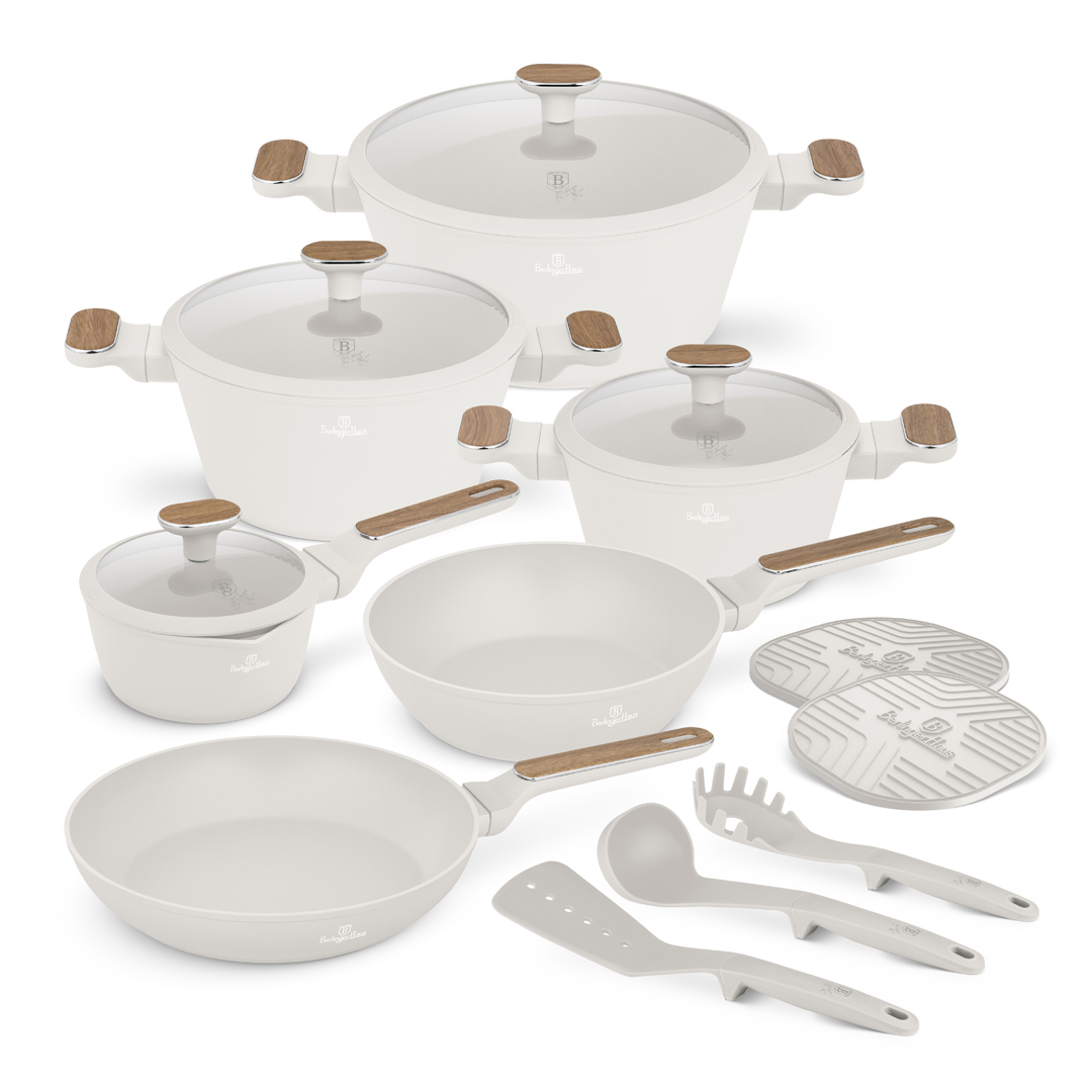 Комплект кухненски съдове Sahara Nordic Collection- 15 части – изображение-1