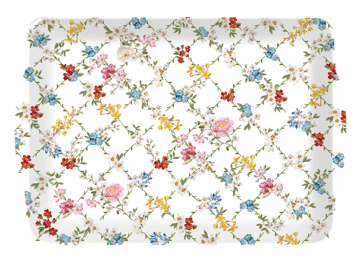 Поднос с дръжки 46x32см GARDEN DREAMS – изображение-1