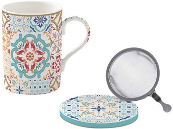 Чаша за чай с филтър и капак SIRACUSA – изображение-1